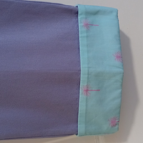 🆕️ 🌴VTG/RARE Lilly Pulitzer🌴 - Purple/Blue Stretch Cropped Pant - Picture 5 of 11